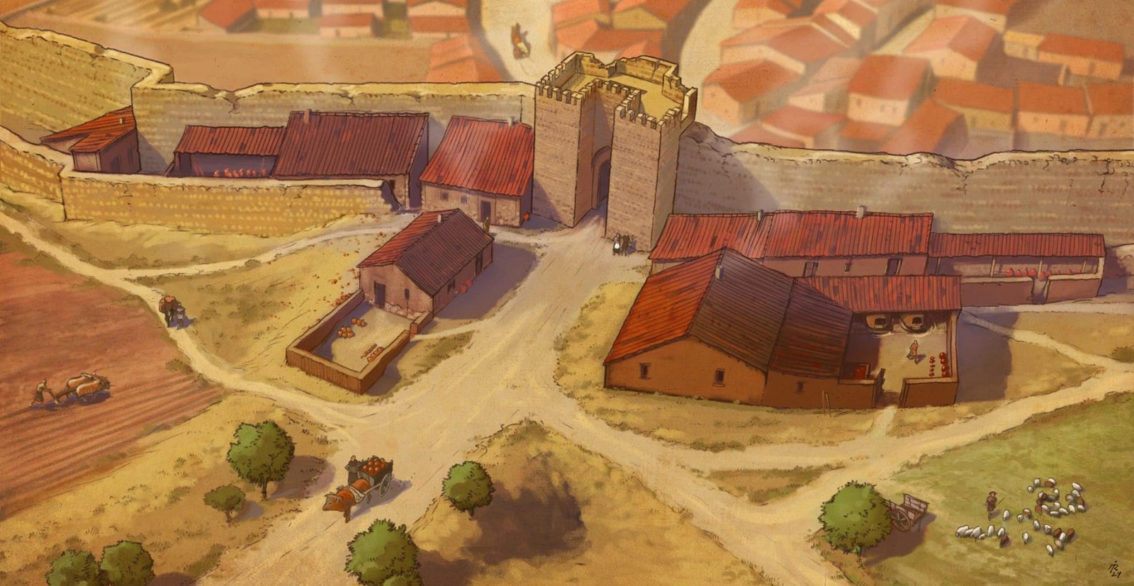 PUERTA DEL MERCADO_tonos cálidos